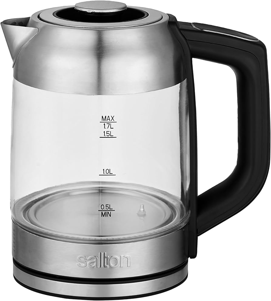 Amazon | Salton 温度制御ケトル 1.7L ティースティーパー付き