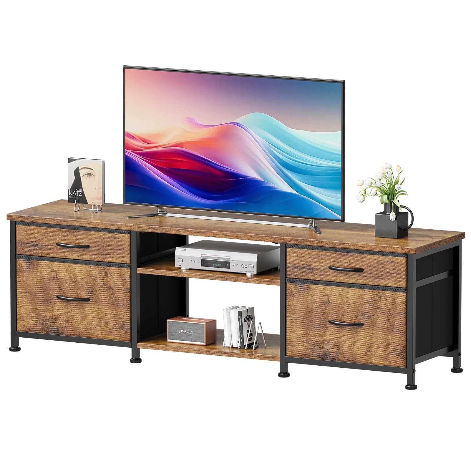 Amazon｜YeTom テレビ台 テレビボード 収納テレビ台 ローボード テレビ