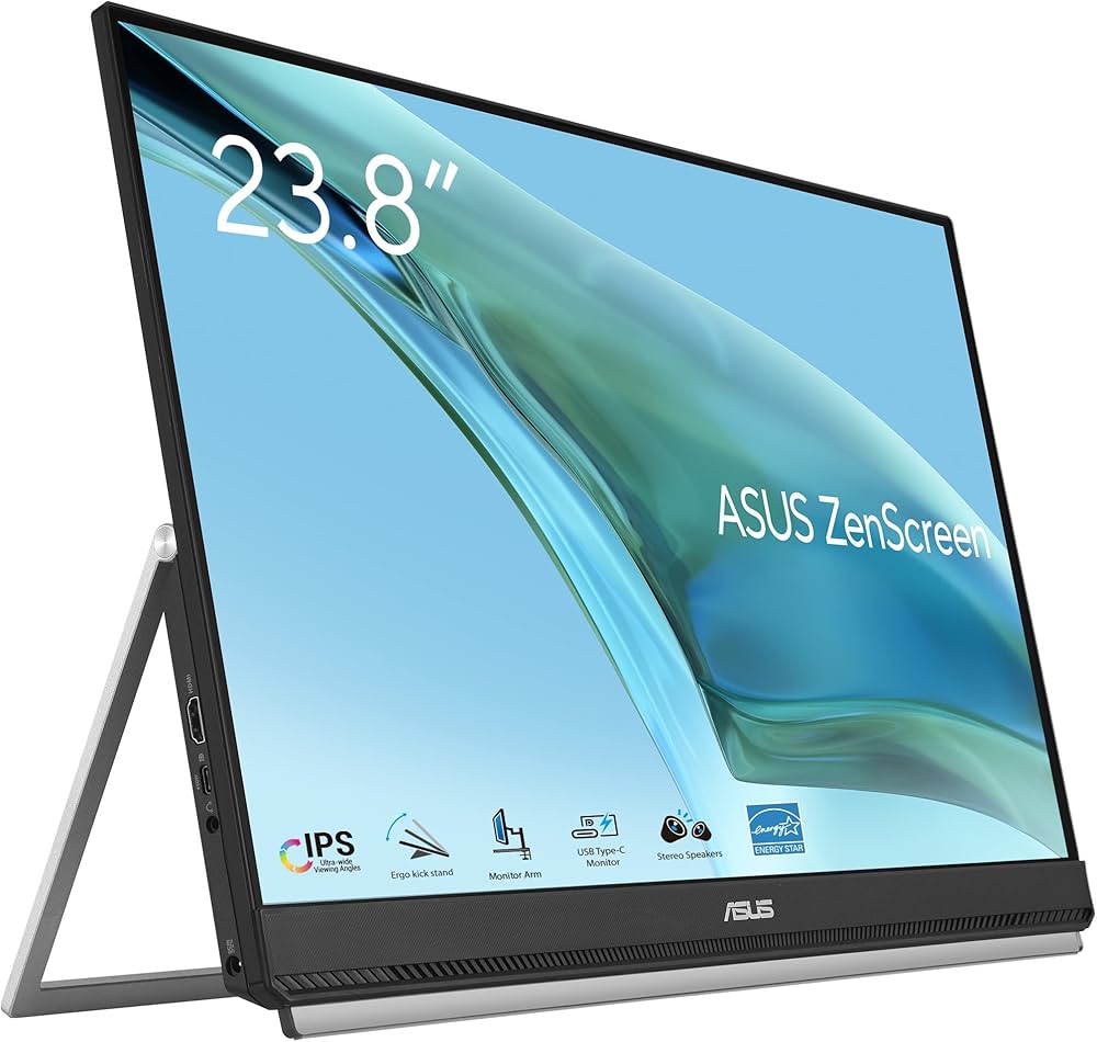 Amazon.co.jp: ASUS モバイルモニター ZenScreen MB249C 23.8インチ