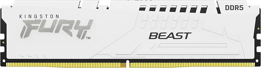 Amazon | Kingston FURY Beast White DDR5 16GB 5600MT/s CL36 DIMM