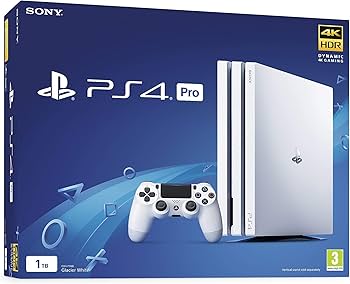 Amazon.com: Sony PlayStation 4 Pro 1TB White (PS4) (Renewed