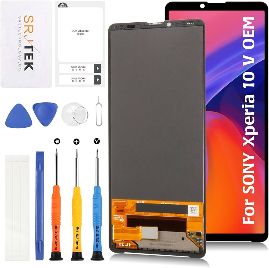 Amazon.co.jp: SRJTEK for SONY Xperia 10 V 6.1インチ 液晶パネル