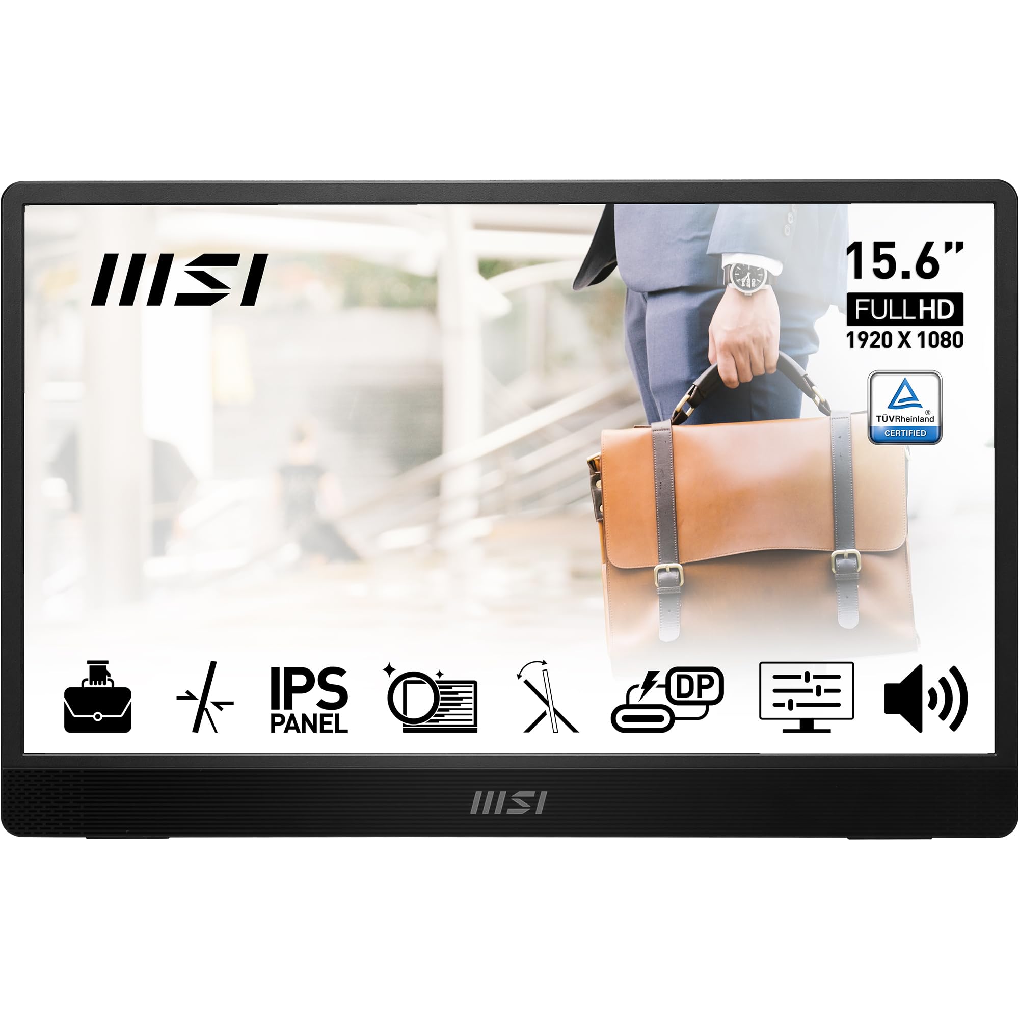 Amazon.com: MSI PRO MP161 E2 Portable Monitor 15.6 Inches Full HD
