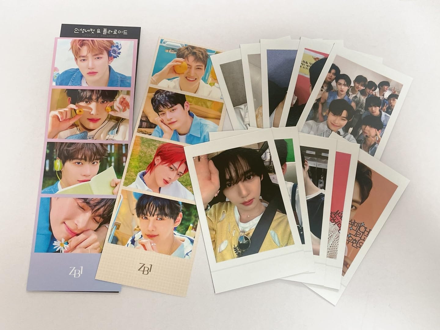 Amazon.co.jp: ZB1 ゼベワン グッズ 人生4カット+ポラロイドフォト 12