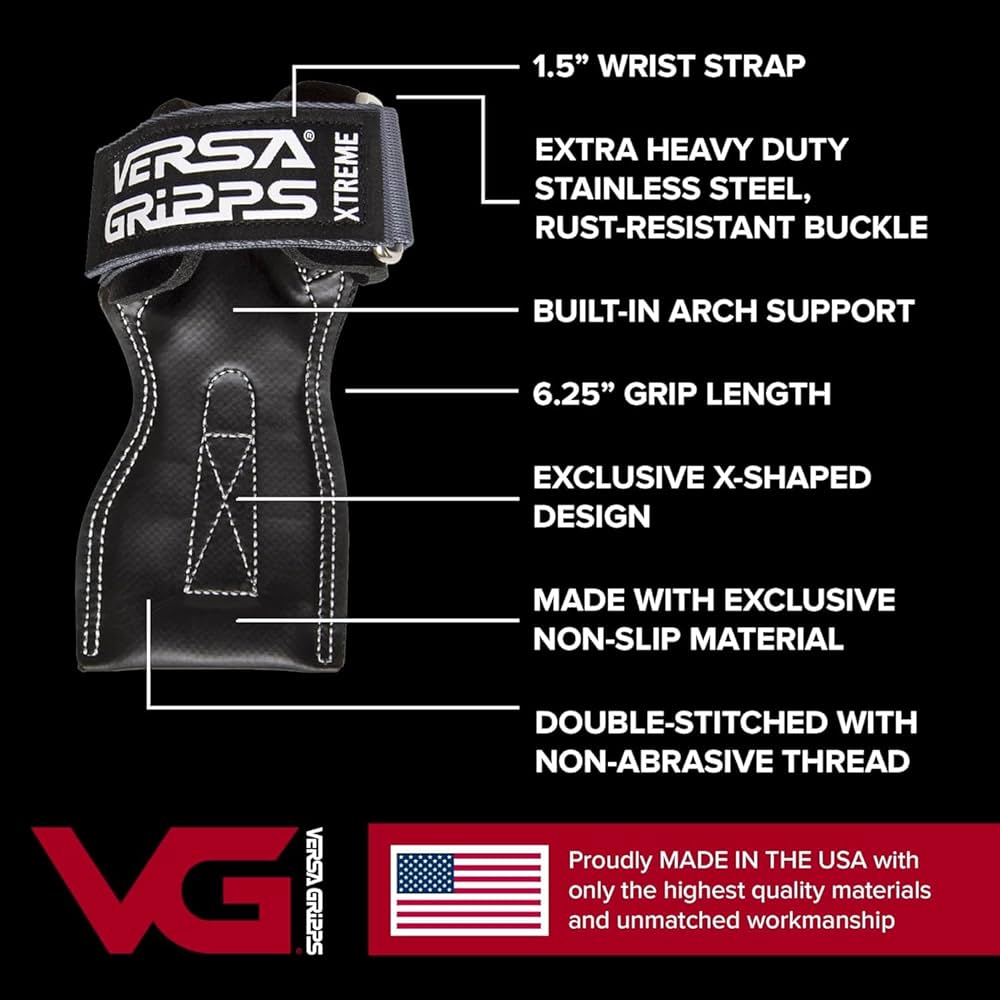 Versa Gripps Xtreme, feito nos EUA, alças de pulso para