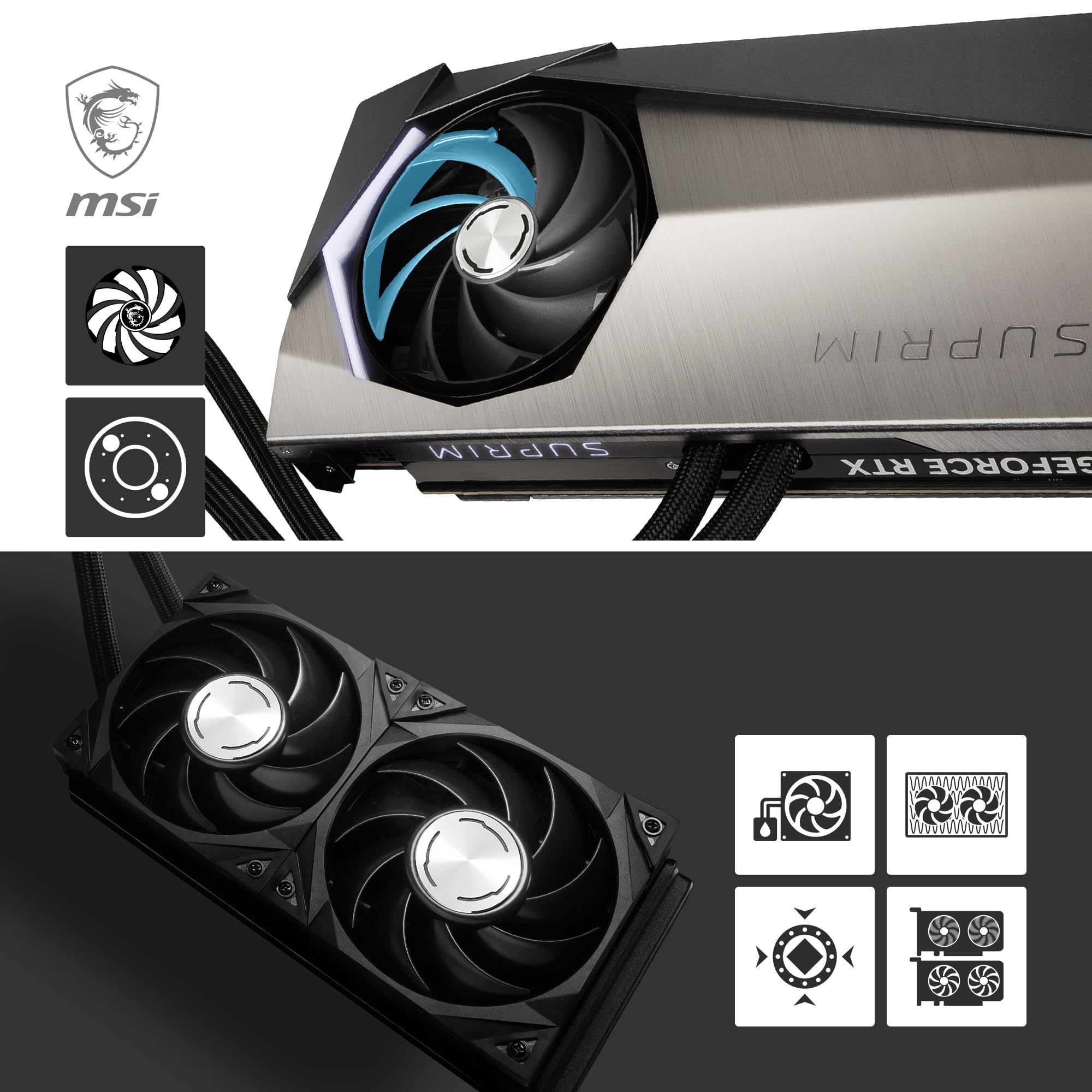 Amazon.com: MSI GeForce RTX 4090 SUPRIM Liquid X 24G Gaming