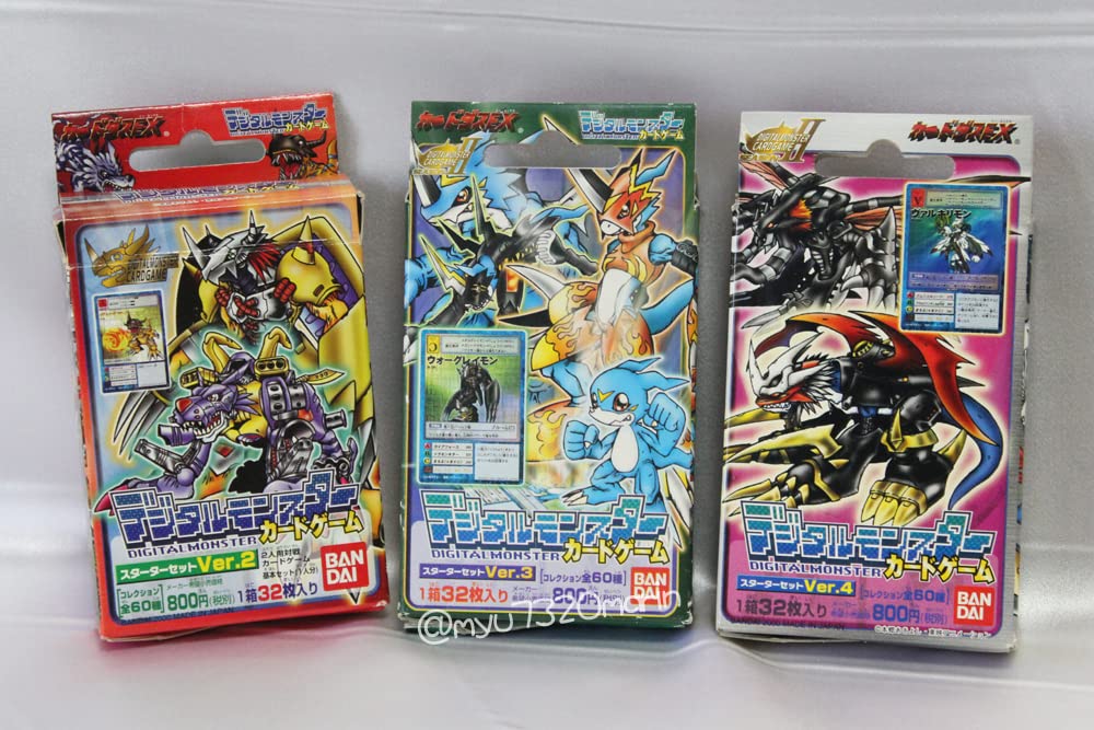 Amazon.co.jp: デジモンカード スターターセット ver.2 ver.3 ver.4