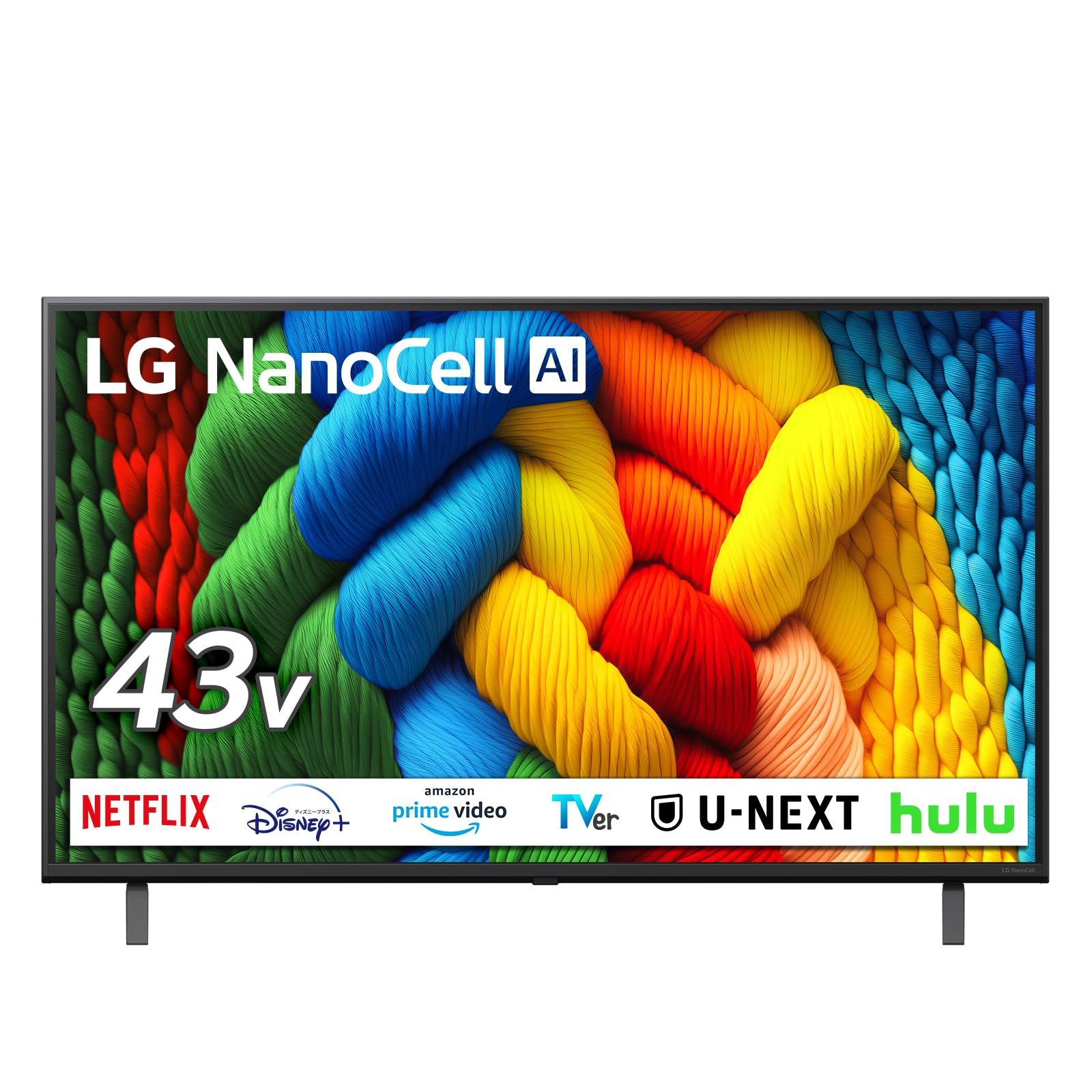 Amazon | LG 液晶テレビ 43NANO80AJA 43V型 4Kチューナー内蔵/スマート