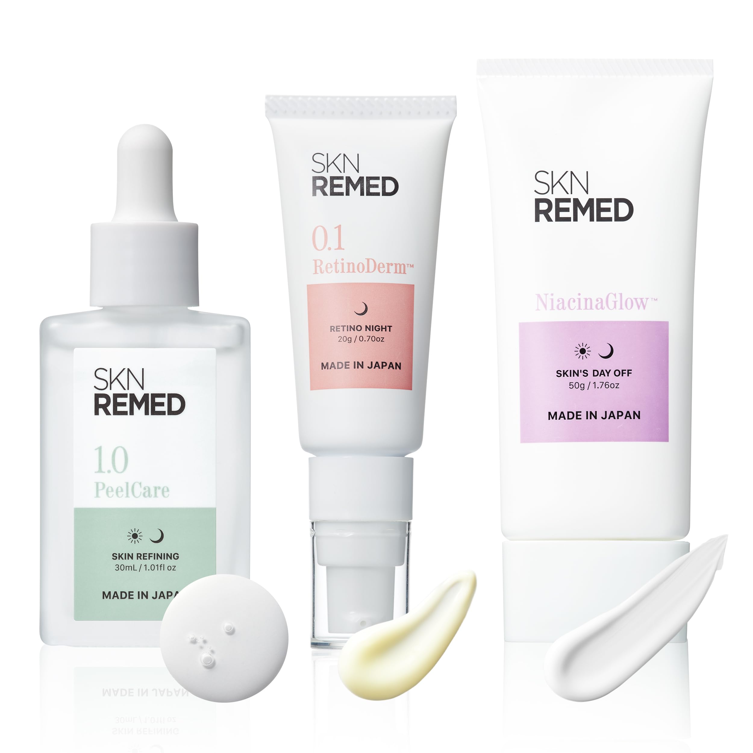 Amazon.co.jp: SKN REMED(スキンリメド) スキンサイクルメソッド3点