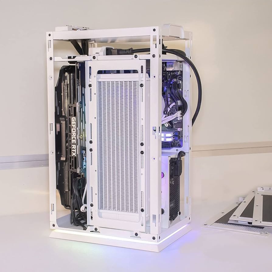 Amazon.co.jp: darkFlash DLH21 PCケース ミニタワータイプ ITXケース