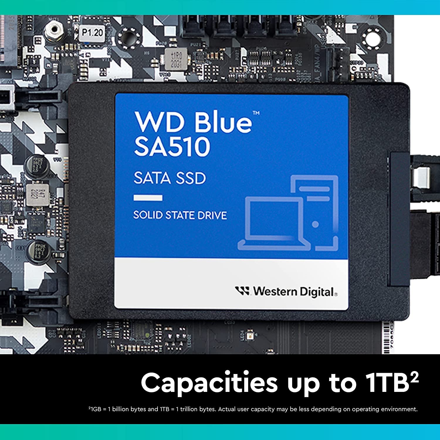 Amazon | WD Blue 1TB 3D NAND SATA III 6Gb/s 2.5