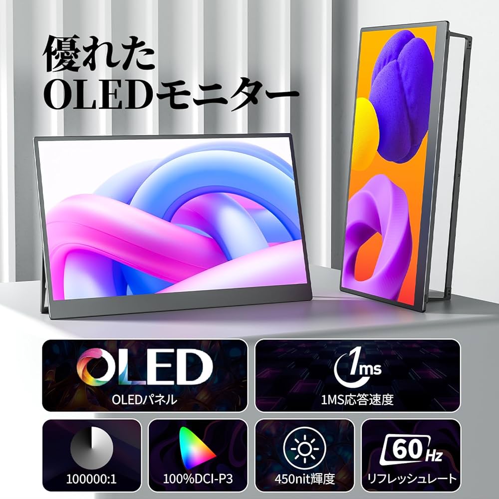 Amazon.co.jp: モバイルモニター モバイルディスプレイ 13.3インチ