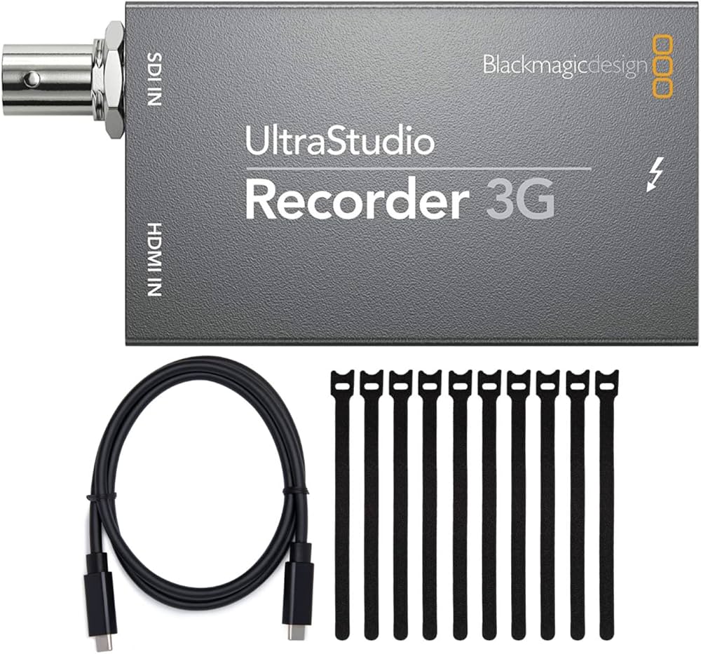 Amazon.com: Blackmagic Design UltraStudio Recorder 3G Capture
