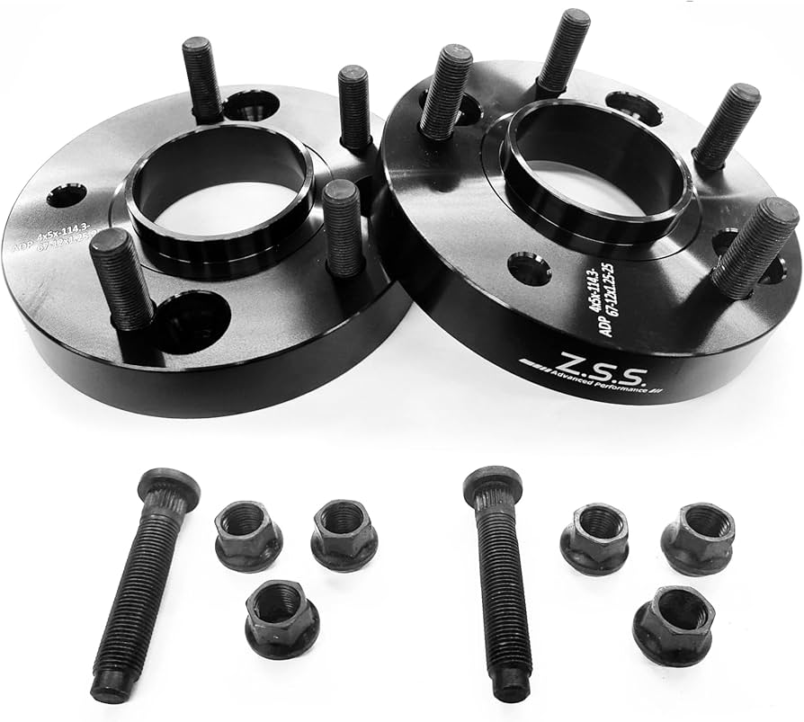 Amazon | Z.S.S. AP 4H→5H 変換スペーサー 4穴 5穴 PCD114.3 厚み25mm