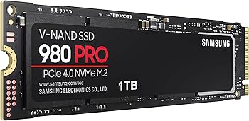 Amazon | Samsung 980 PRO 1TB PCIe SSD - 7,000 MB/s 4.0 x 4 M.2