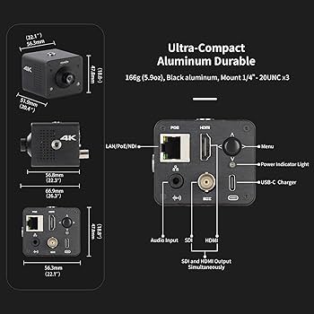 Amazon.com: zowietek 4K HDMI NDI Video Encoder/Decoder, ZowieBox
