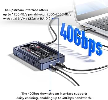 Amazon.co.jp: ACASIS 40Gbps M.2 NVMe SSD 外付けケース 冷却ファン