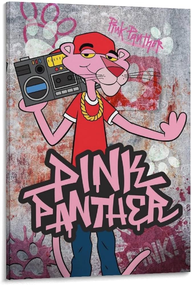 Amazon.co.jp: ピンクパンサー ポスター 印刷 ポスター キャンバス