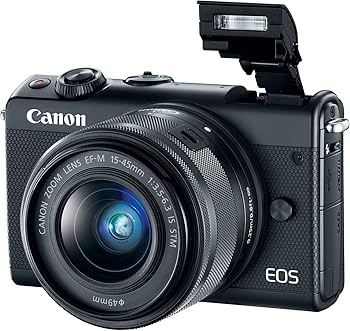 Amazon.com : Canon EOS M100 Mirrorless Camera w/ 15-45mm Lens - Wi