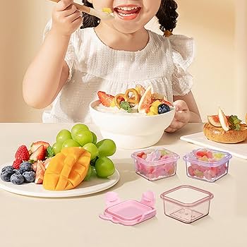 Amazon｜NUOLUX フルーツケース ミニサイズ お弁当 レンジ対応 ケース