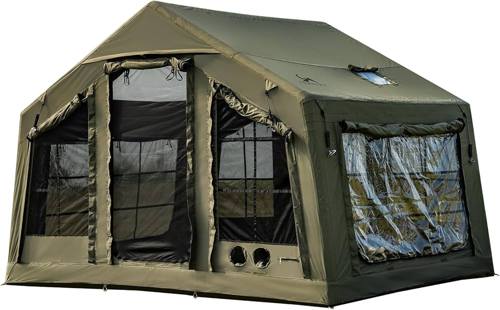 Amazon.co.jp: MC エアーテント 8㎡ TCポリコットン素材