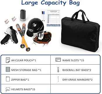 Amazon | XBA ハンギング野球ヘルメットバッグ ソフトボールチーム用