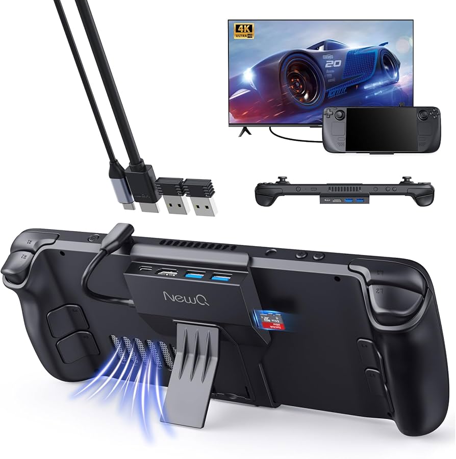 Amazon.com: Steam Deck Dock for Steam Deck/OLED, Portable Stand