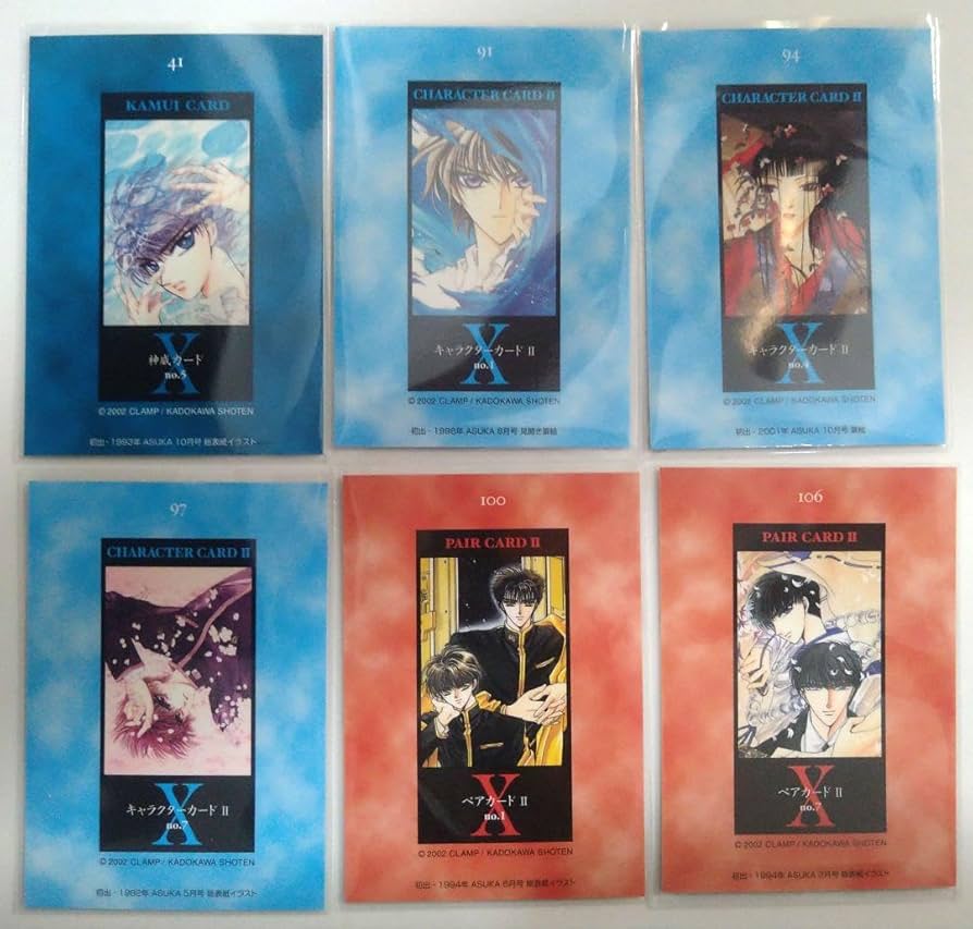 clamp x カード 27枚セット clamp x カード 27枚セット CLAMP FANS