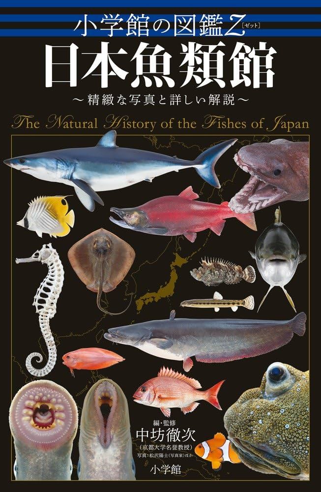 小学館の図鑑Z 日本魚類館: ~精緻な写真と詳しい解説~ | 中坊 徹次