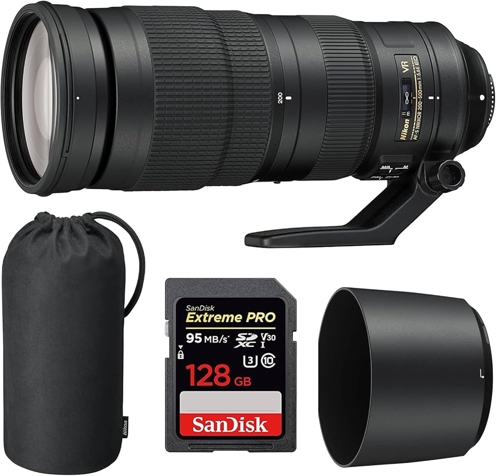 Amazon | Nikon ( 20058 ) 200 – 500 mm f / 5.6e Ed Vr af-s Nikkor