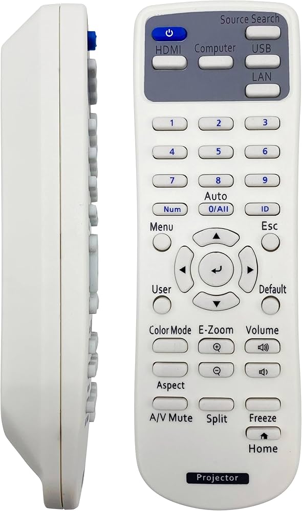 Amazon | Leankle リモコンで使用するため プロジェクター エプソン EB