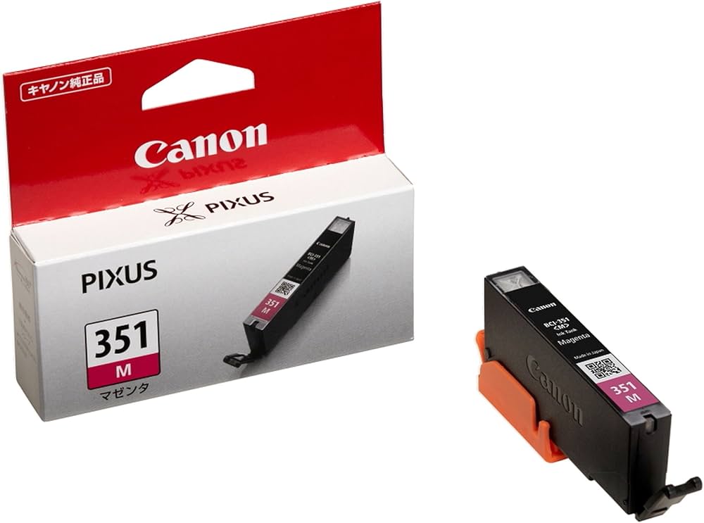 Amazon.co.jp: キヤノン 純正 インクカートリッジ BCI-351M マゼンタ