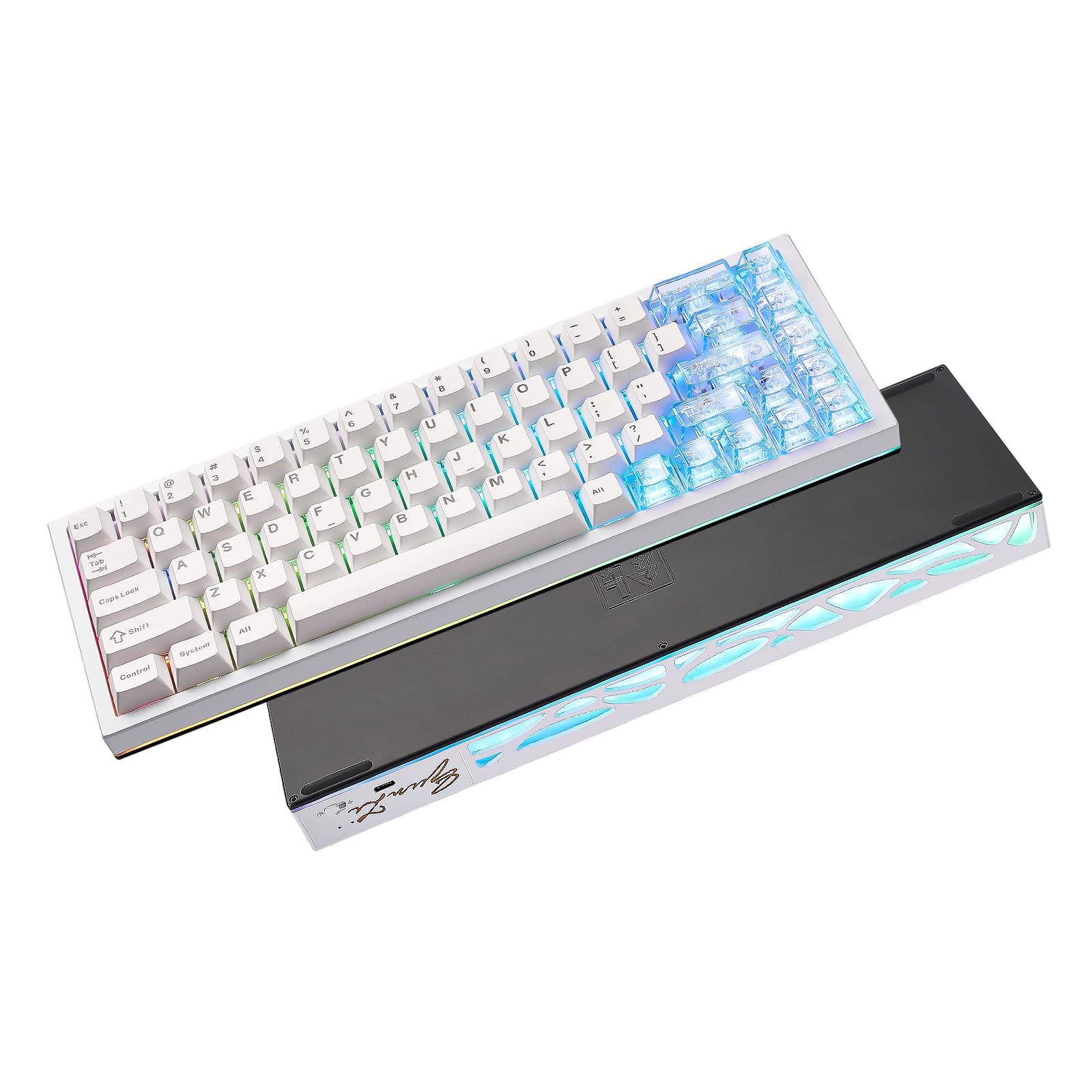 Amazon.com: YUNZII AL65 Wireless Mechanical Keyboard, Full