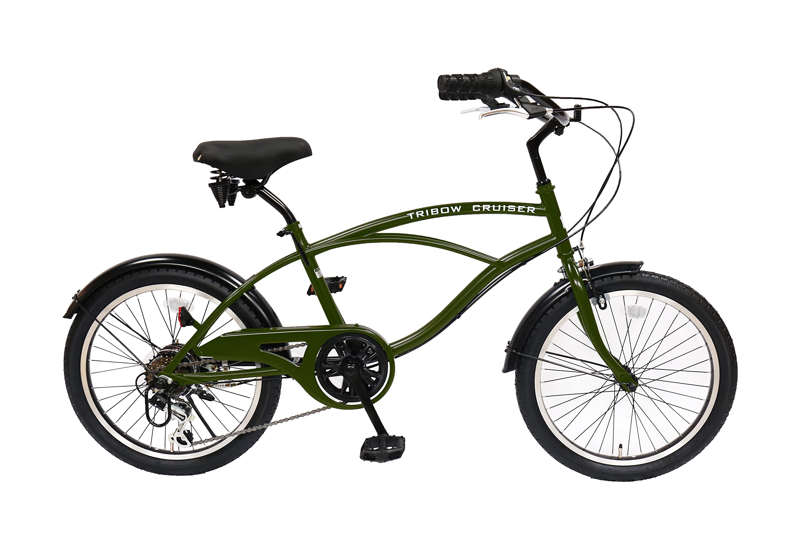 Amazon | TRIBOW ビーチクルーザー シマノ6段変速 20インチ 3色
