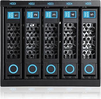 Amazon.co.jp: RackChoice 内蔵ハードドライブエンクロージャ 5x2.5