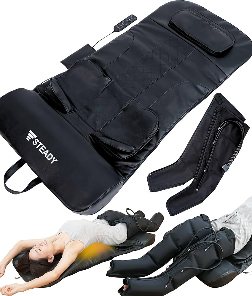Amazon | STEADY 3Dエアストレッチシート【10分全自動×全身/温熱