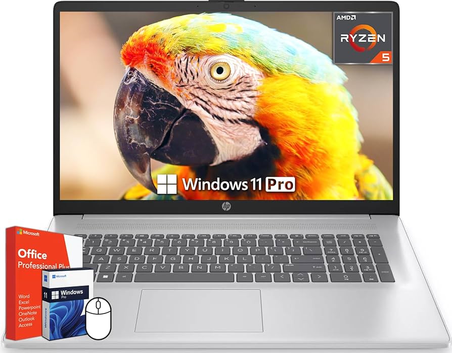 Amazon.com: HP 17 inch Laptop, Microsoft Office 2024 Lifetime