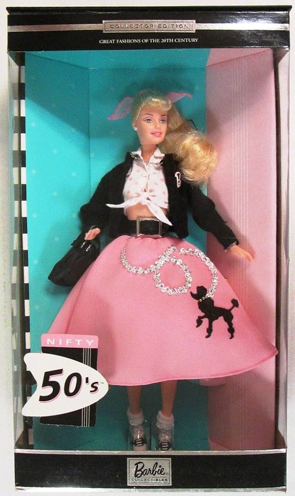 Amazon.com: Great Fashions of the 20th Century Barbie - 50's