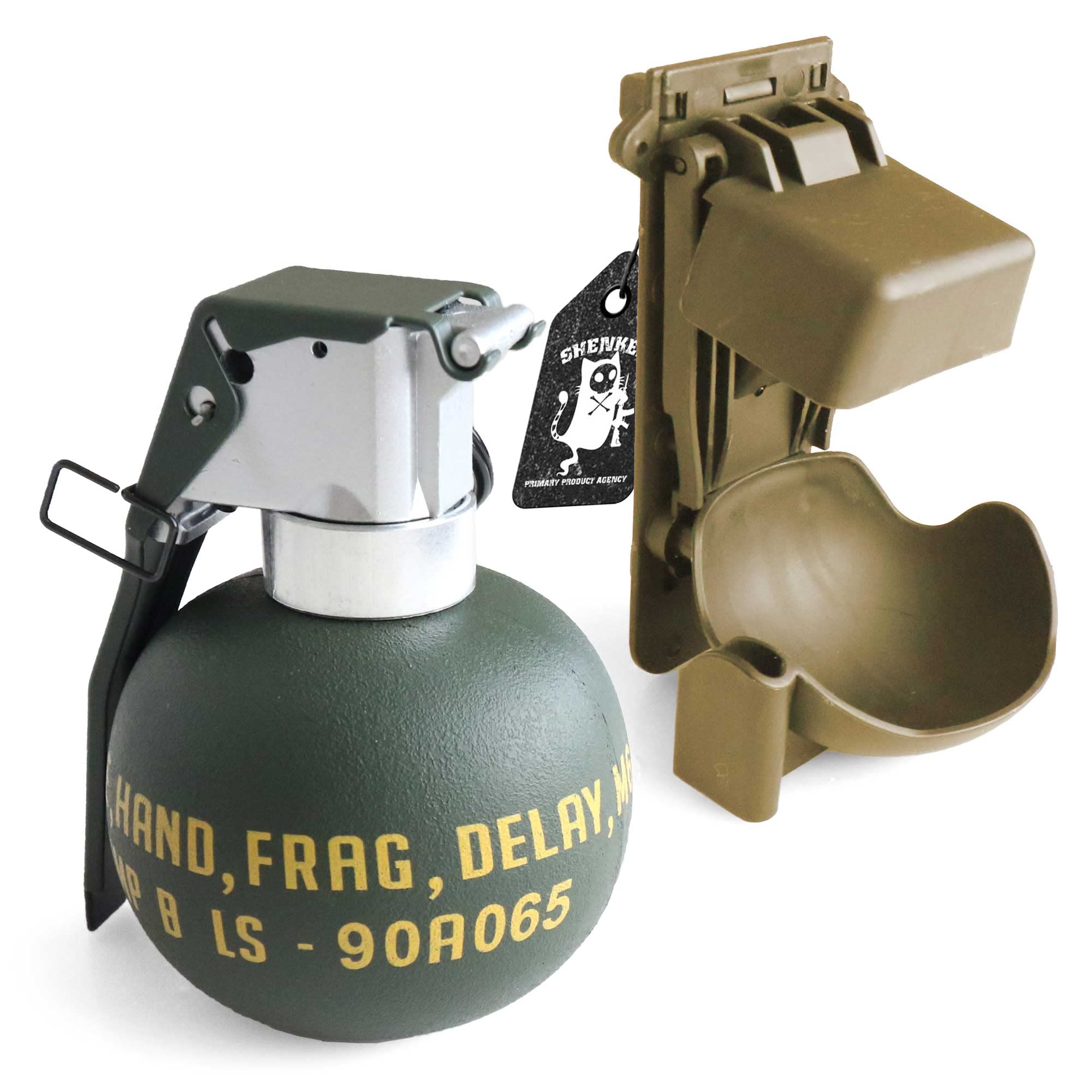 Amazon.co.jp: M67 グレネード 破片手榴弾 モールシステム対応QD専用