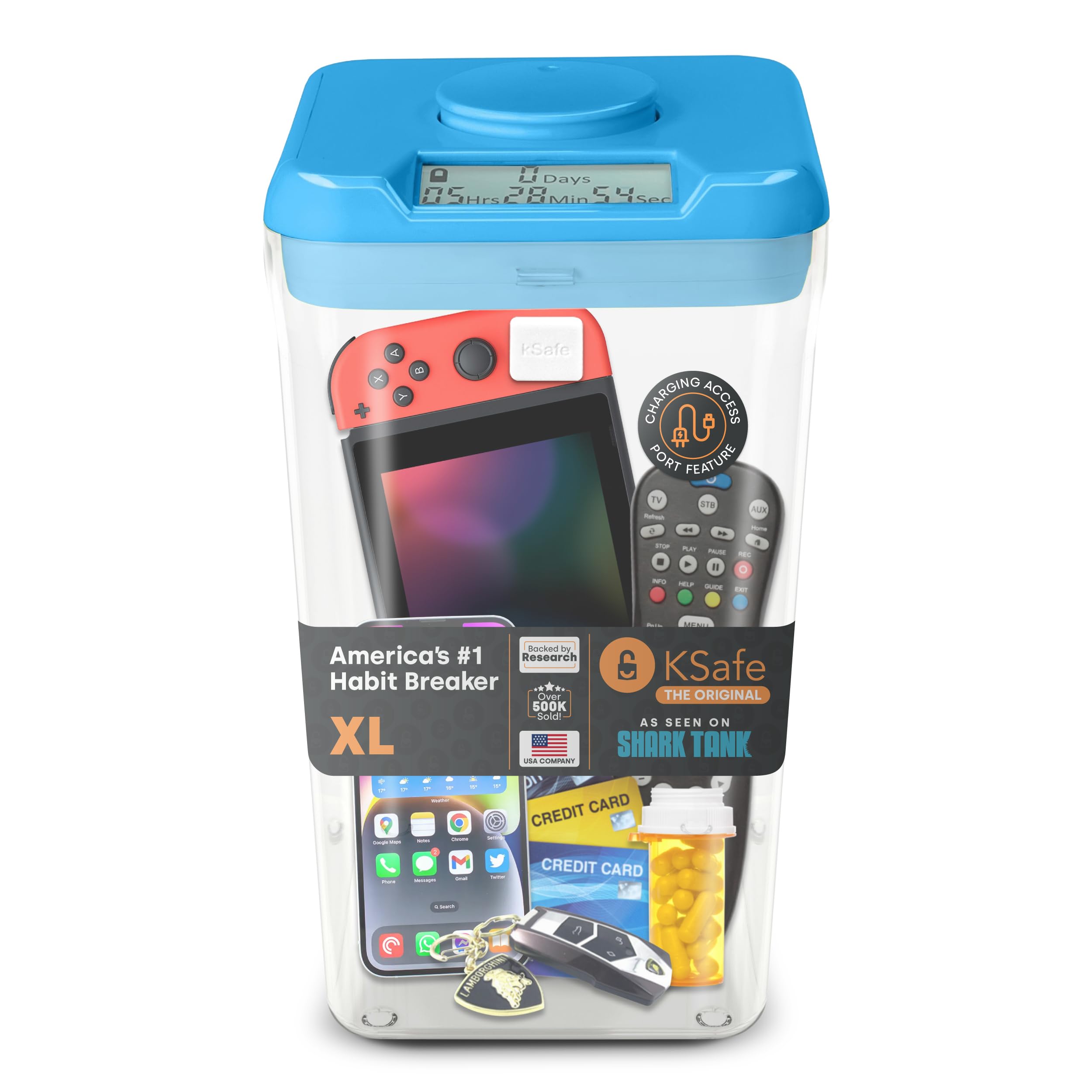 Amazon.com: Kitchen Safe Time Locking Container (XL), Timed Lock