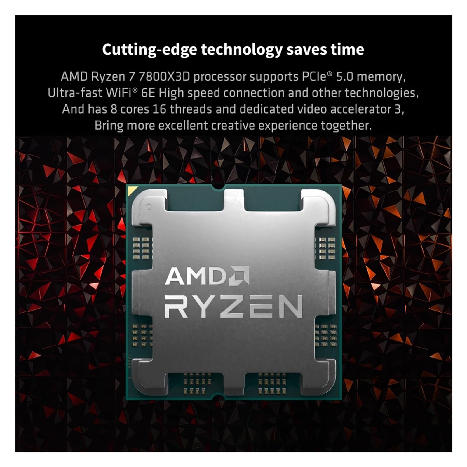 Amazon.com: YNRSUFW AMD Ryzen 7 7800X3D R7 7800X3D 5.0 GHz 8-Core
