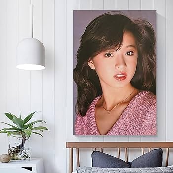 Amazon.co.jp: 中森 明菜 なかもり あきな 若いころ 超クリア ポスター