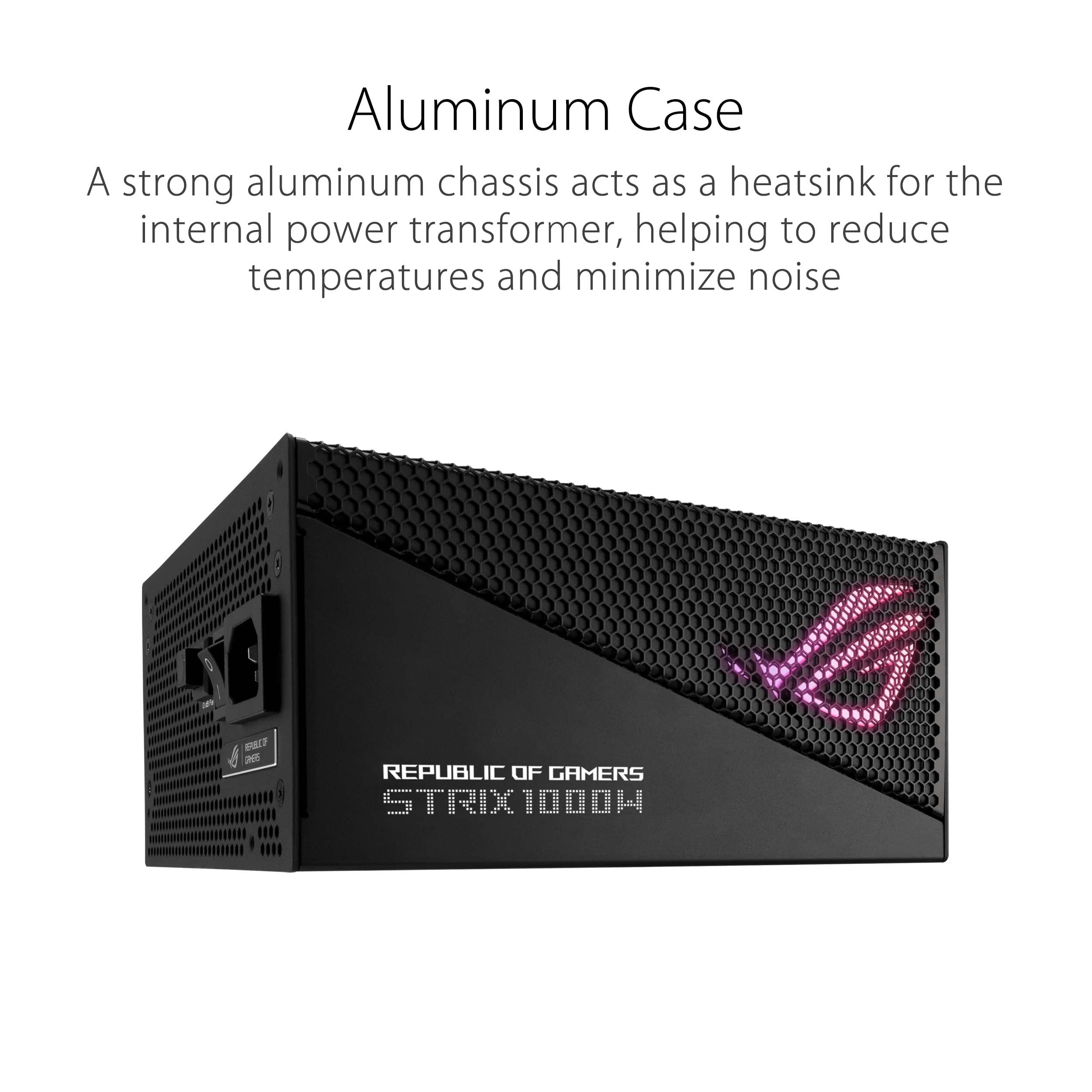 Amazon | ASUS ROG Strix 1000W Gold Auraエディション(フルモジュラー