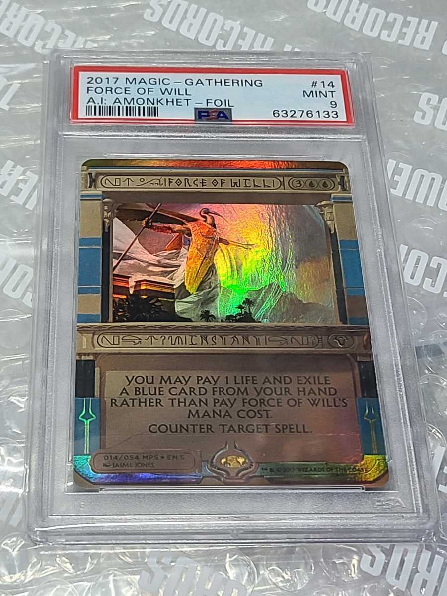 Amazon.co.jp: MTG 意志の力 Force of Will MPS Foil PSA9 : おもちゃ
