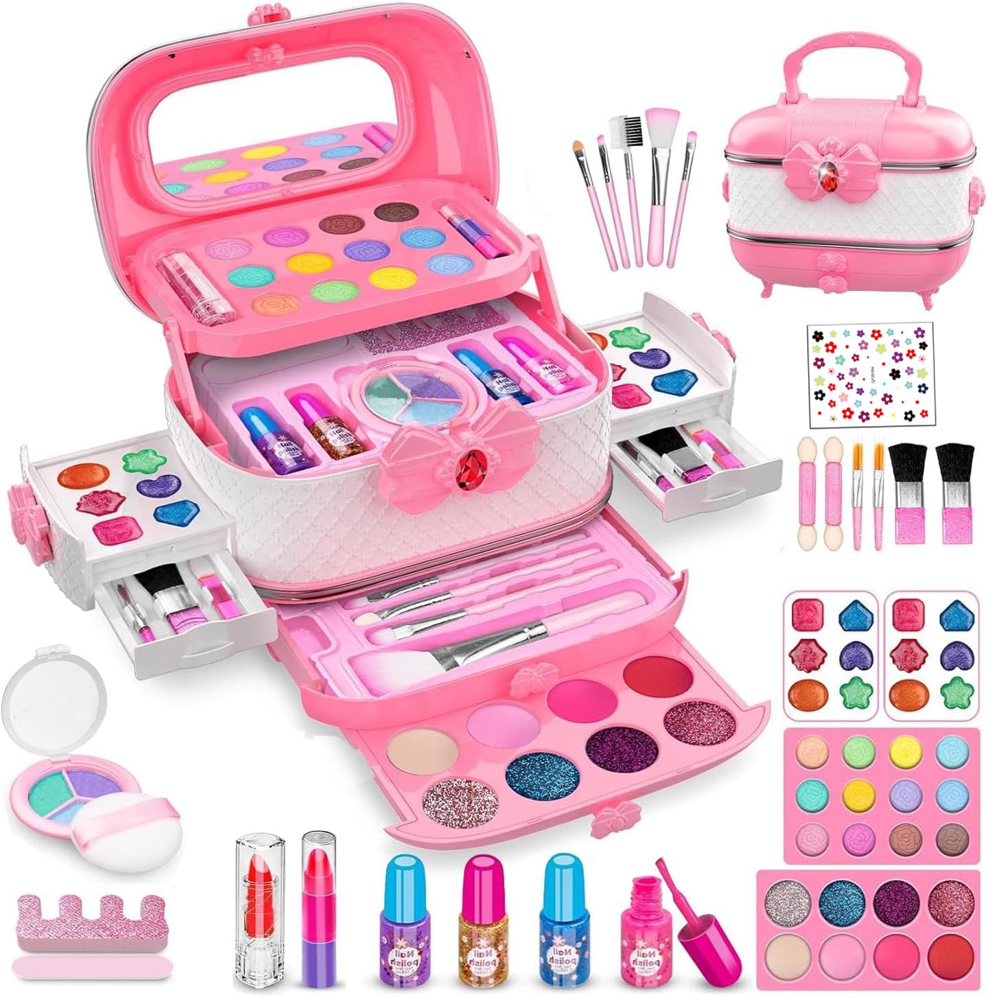Amazon | CSDmeewin コスメセット おもちゃ 女の子 メイクセット お