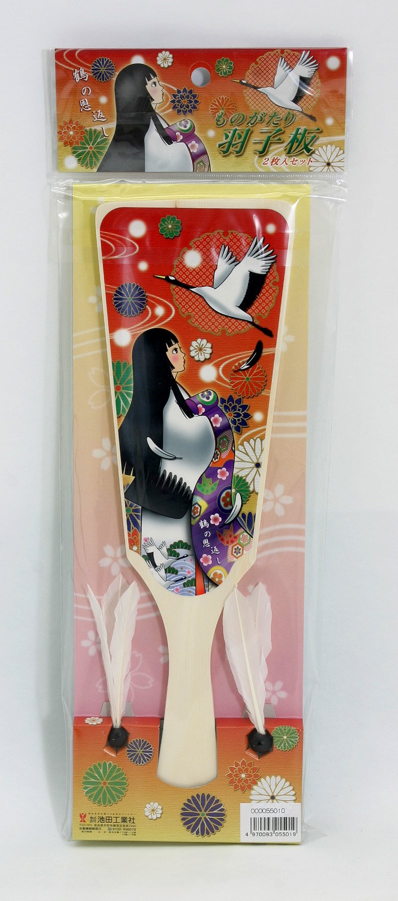 Amazon | 池田工業社 ものがたり羽子板（かぐや姫・鶴の恩返し