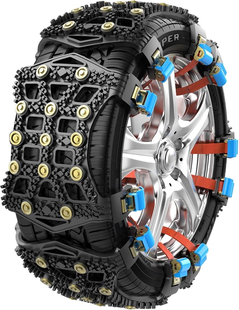 Amazon.co.jp: MAXWIN タイヤチェーン 非金属 6本セット 新チェーン