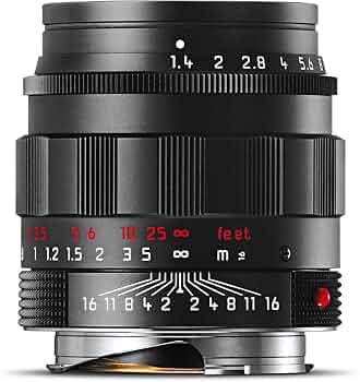 Amazon.co.jp: Leica 50mm f/1.4 SUMMILUX-M 非球面、マニュアル