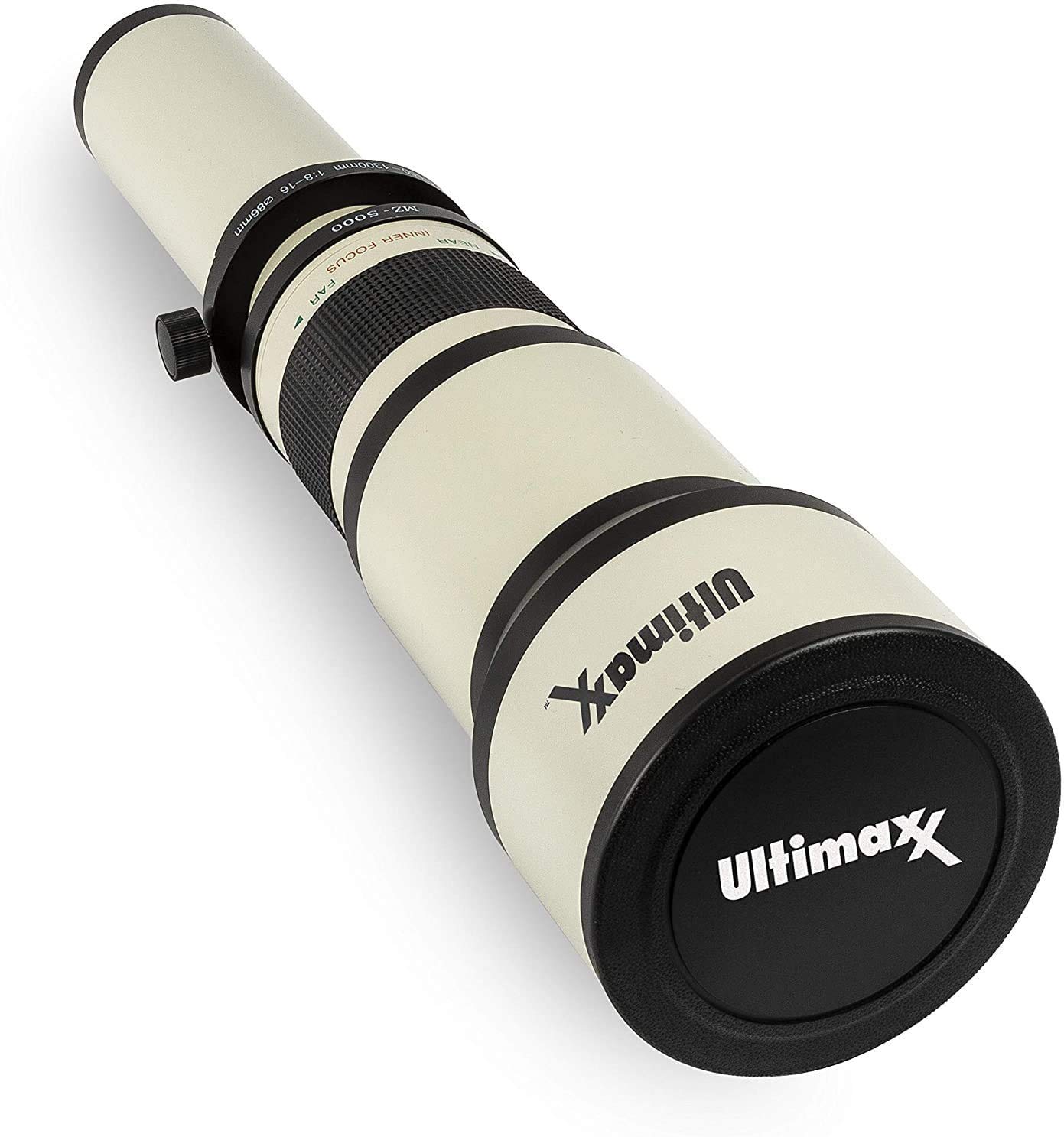 Amazon.com : Ultimaxx 650-1300mm Telephoto Zoom Lens with Kit for