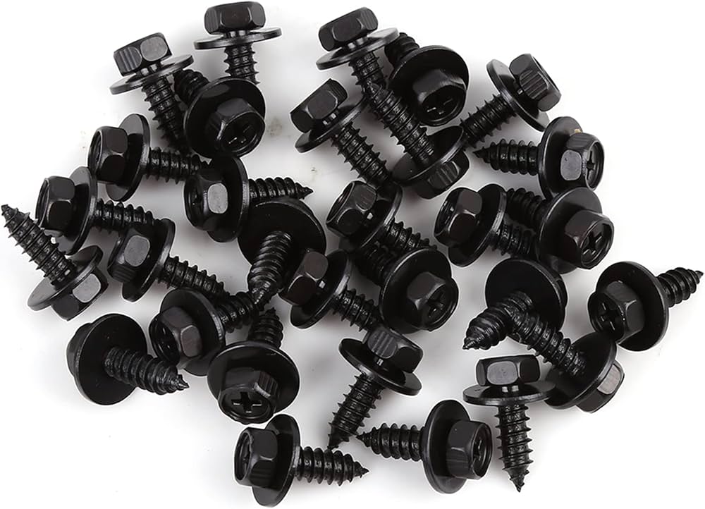 Amazon.co.jp: uxcell スクリュー ボルトリテーナー フェンダー